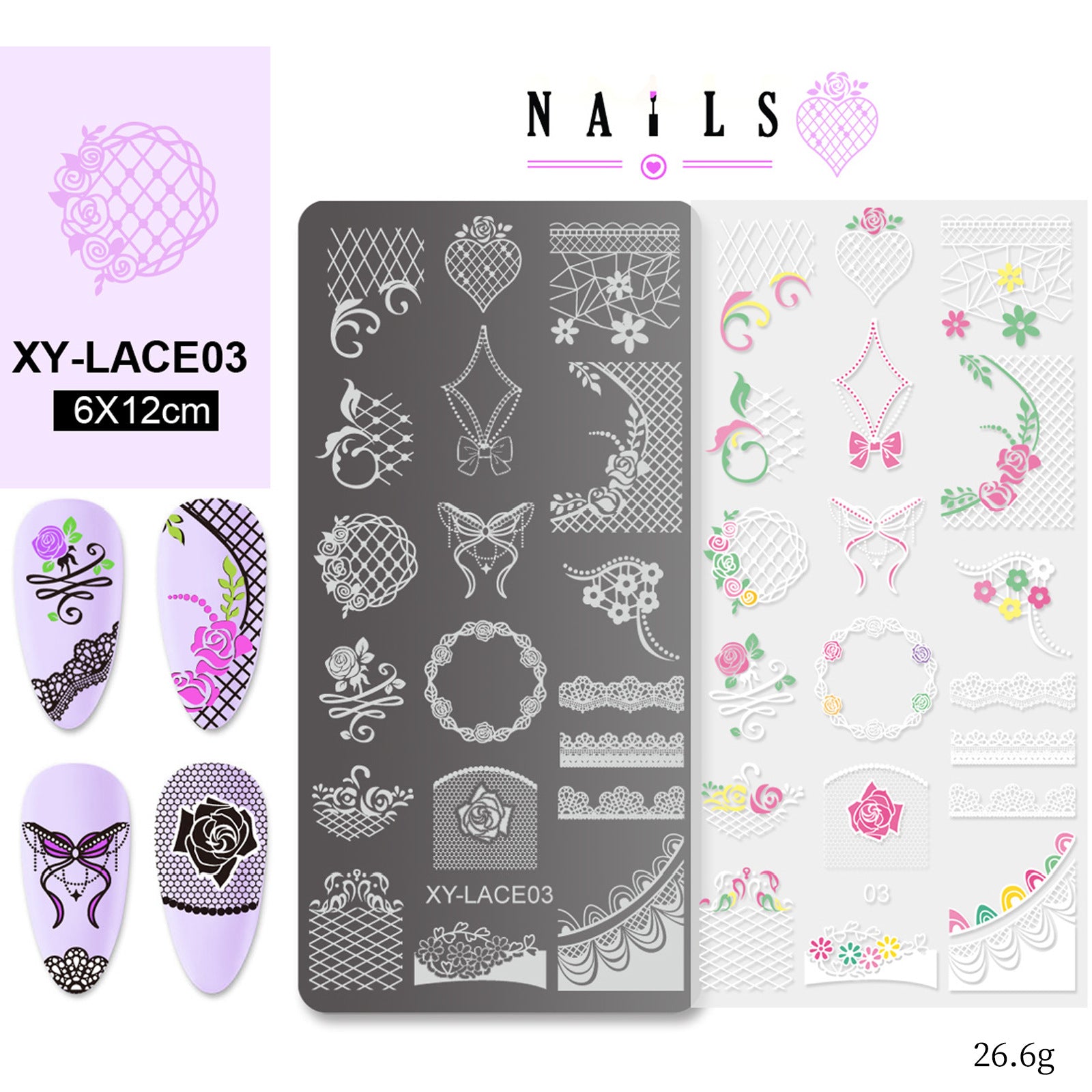 Stamping Plates XY-LACE Series