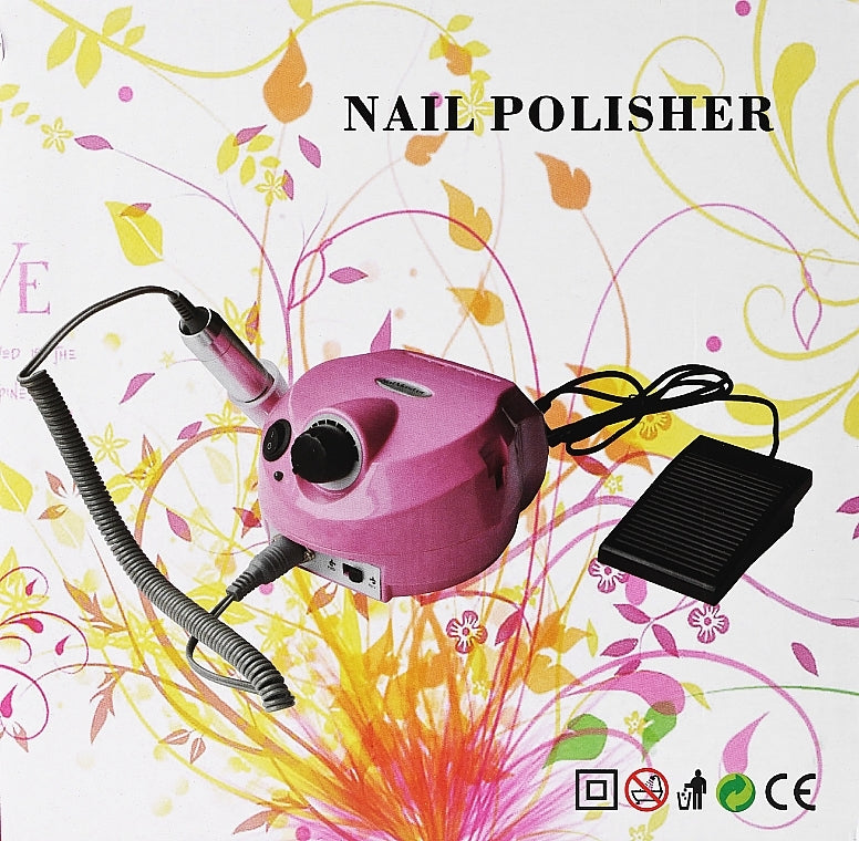 Professional Electric Nail Drill Kit – 35,000 RPM (DM 202)