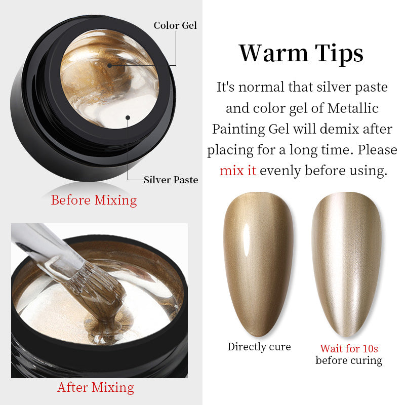 Metallic Drawing Gel 5ml