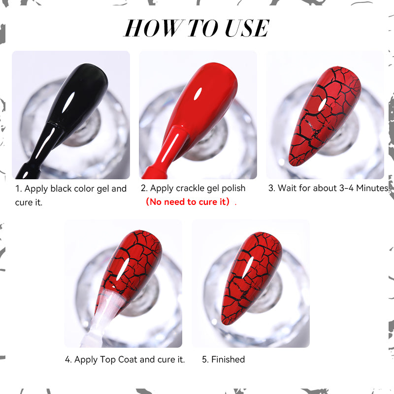 Crackle Gel Polish 7ml