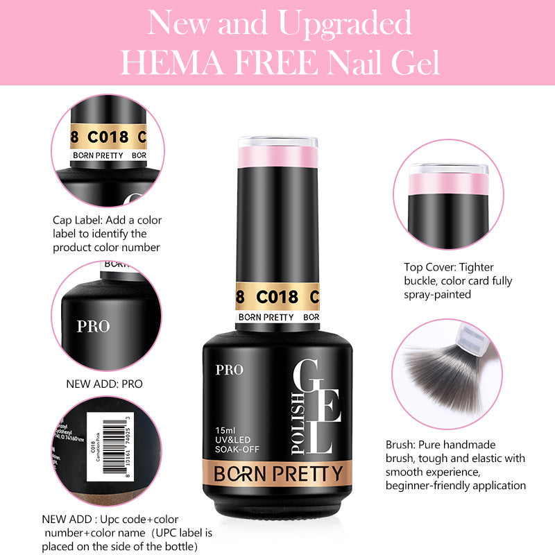 Born Pretty 15ml Professional UV Gel Nail Polish