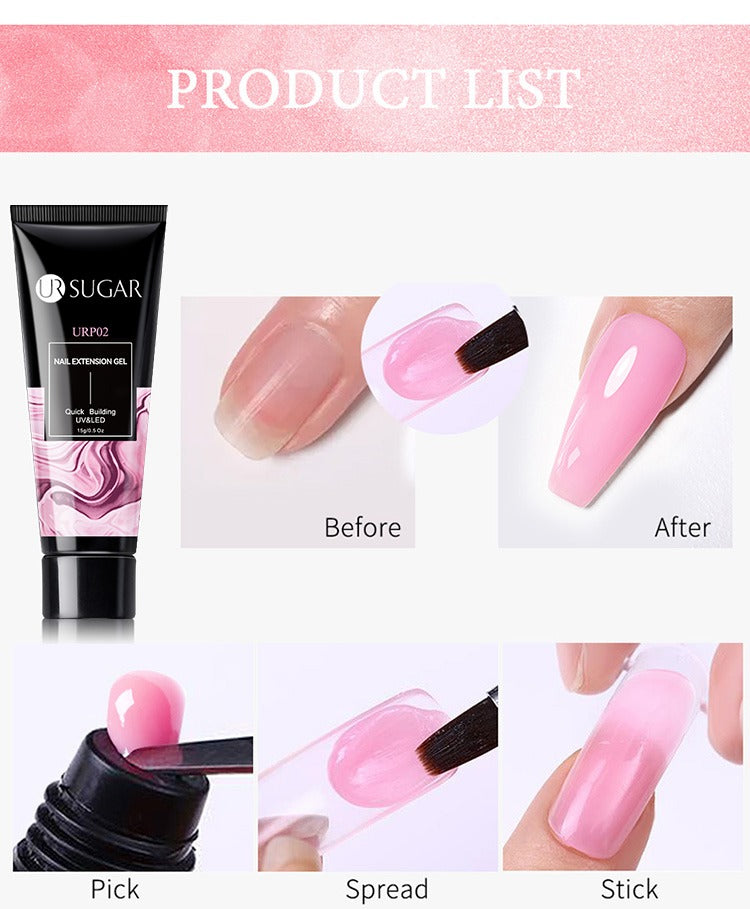UR Sugar Poly Gel Nail Extension 15ml
