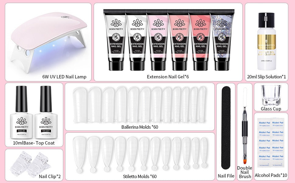 Born pretty Extension Gel Nail kit 15ml
