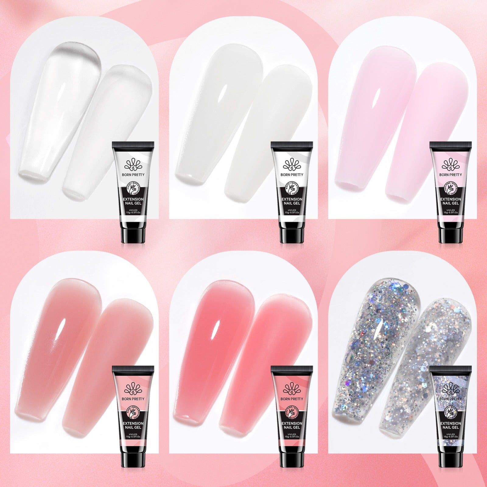 Born pretty Extension Gel Nail kit 15ml