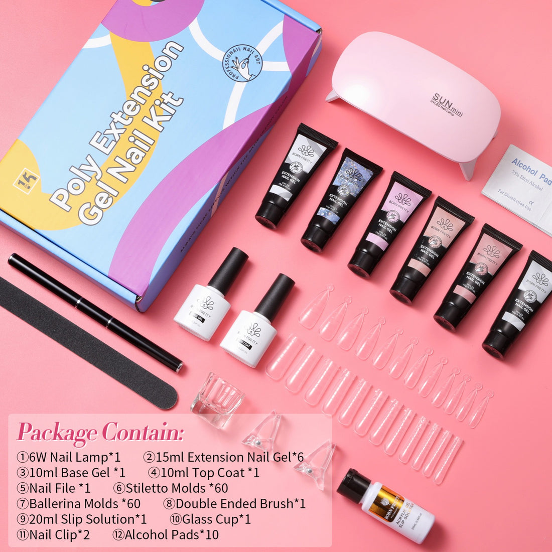 Born pretty Extension Gel Nail kit 15ml