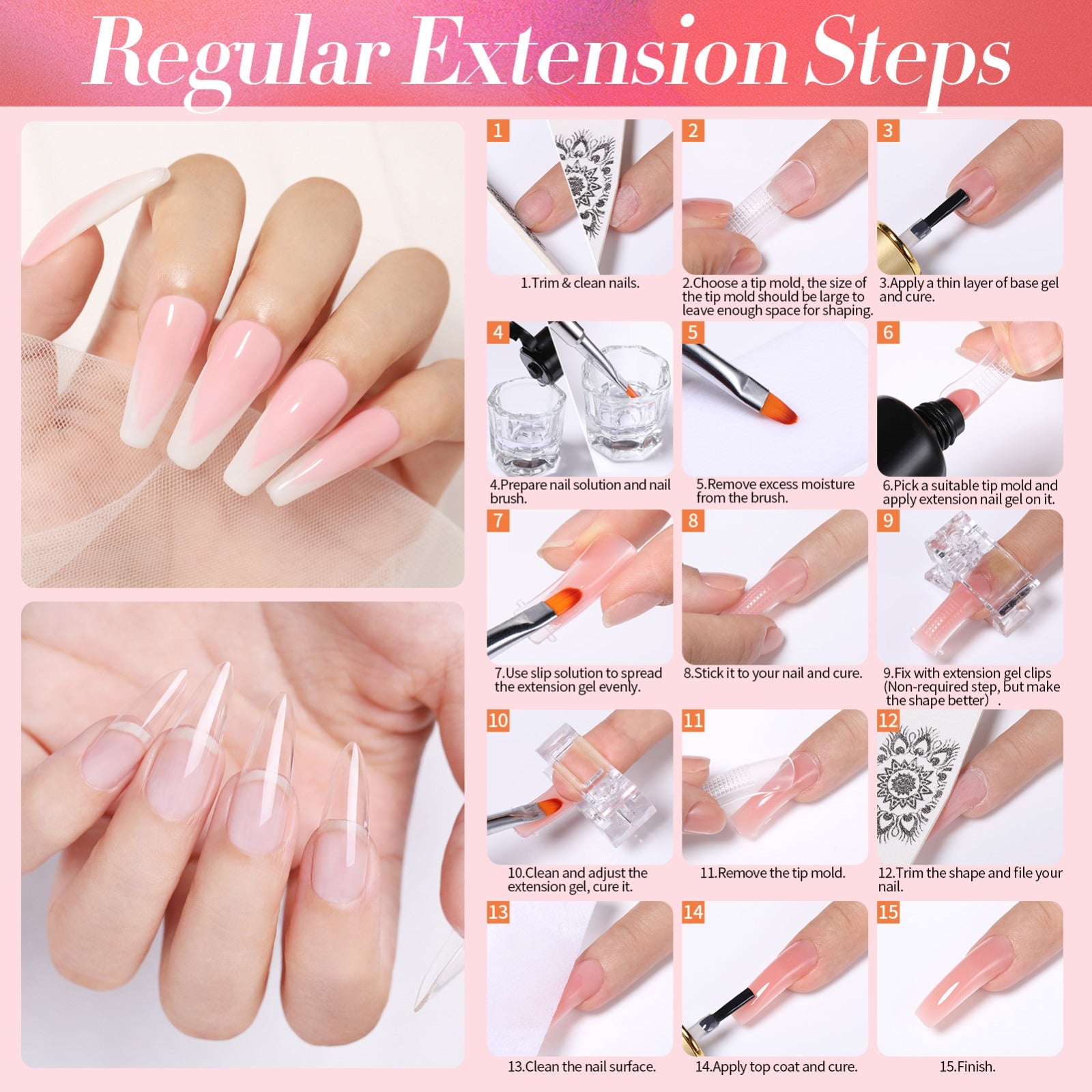Born pretty Extension Gel Nail kit 15ml