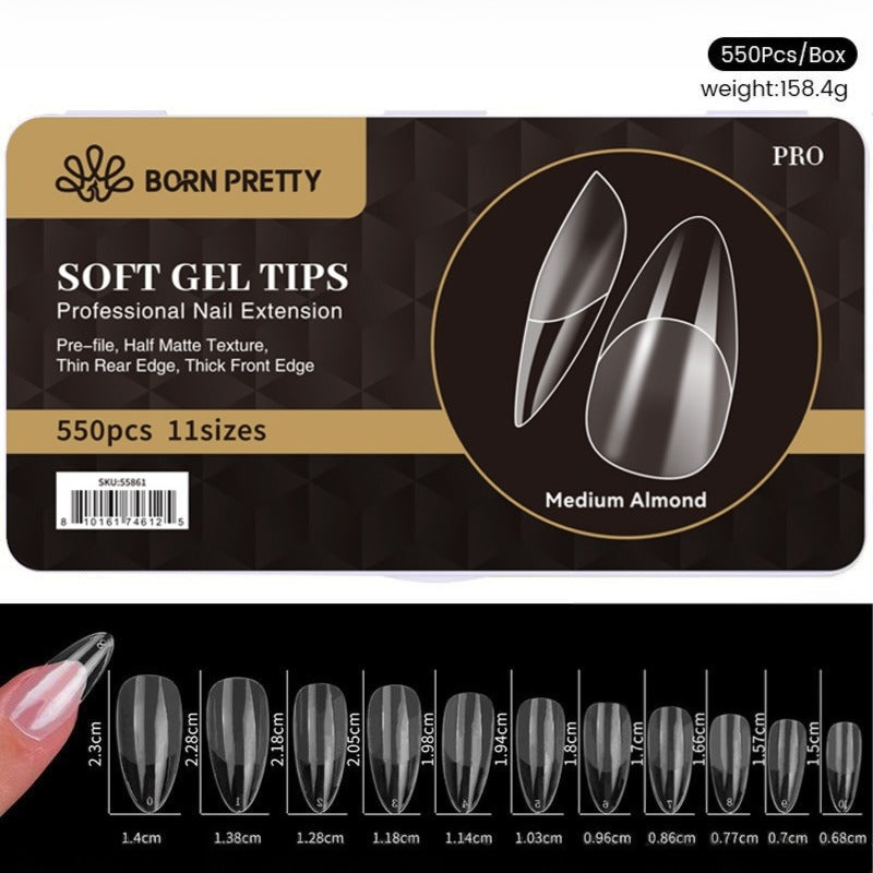 Born Pretty Soft Nail Tips 550pcs box