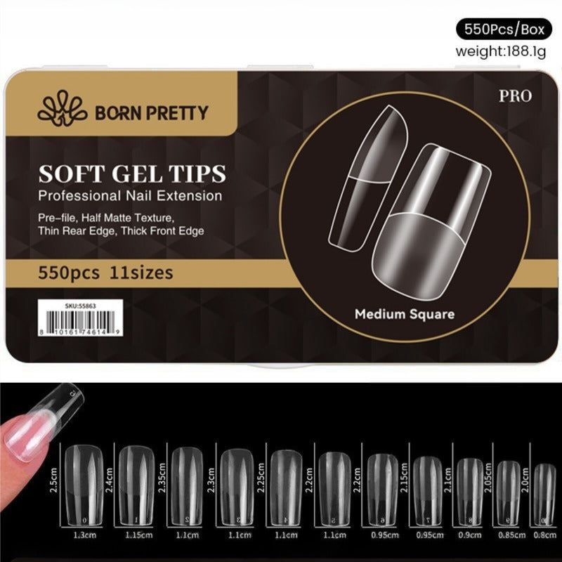 Born Pretty Soft Nail Tips 550pcs box