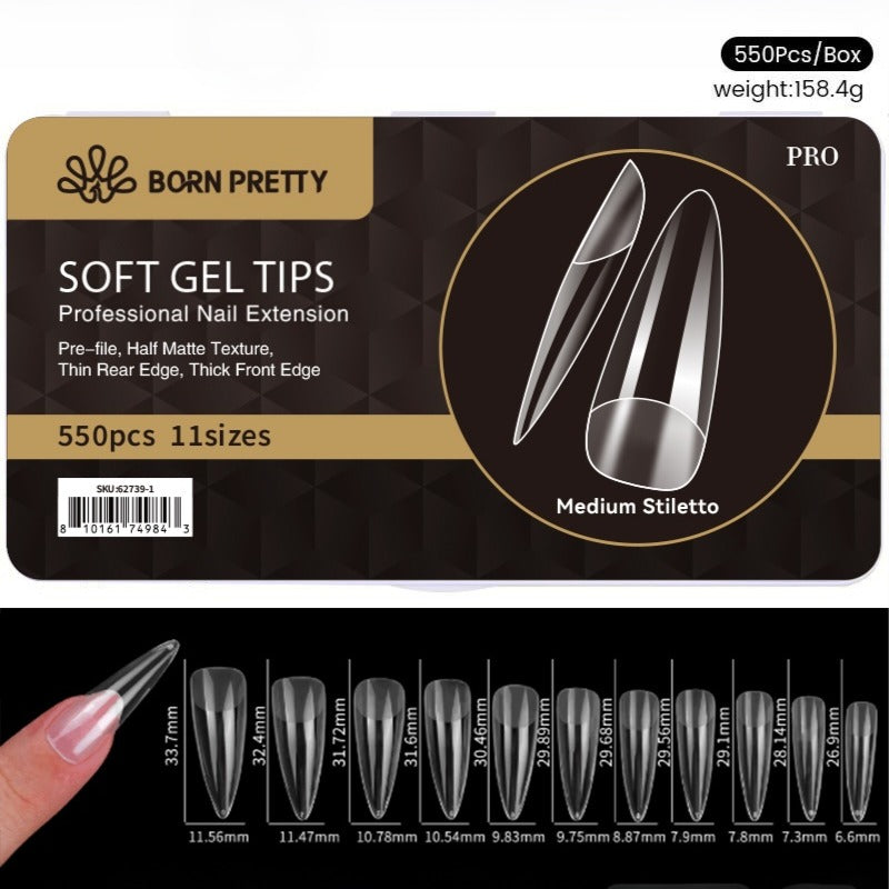 Born Pretty Soft Nail Tips 550pcs box