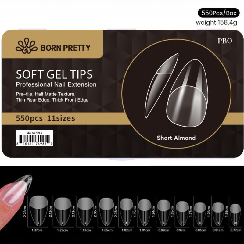 Born Pretty Soft Nail Tips 550pcs box