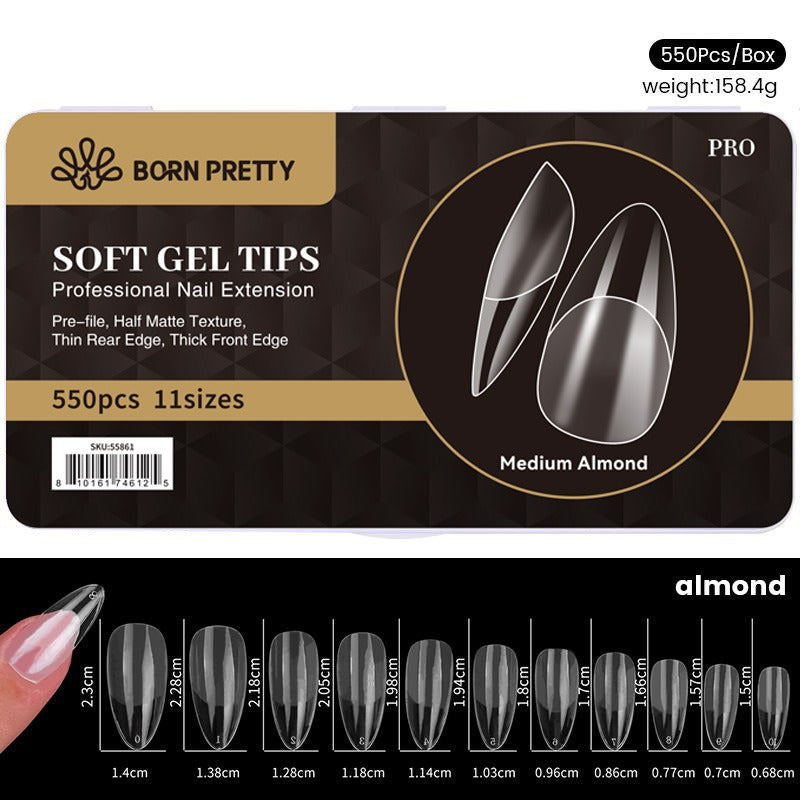 Born Pretty Soft Nail Tips 550pcs box