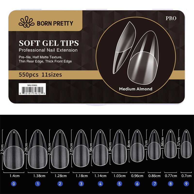Born Pretty Soft Nail Tips 550pcs box
