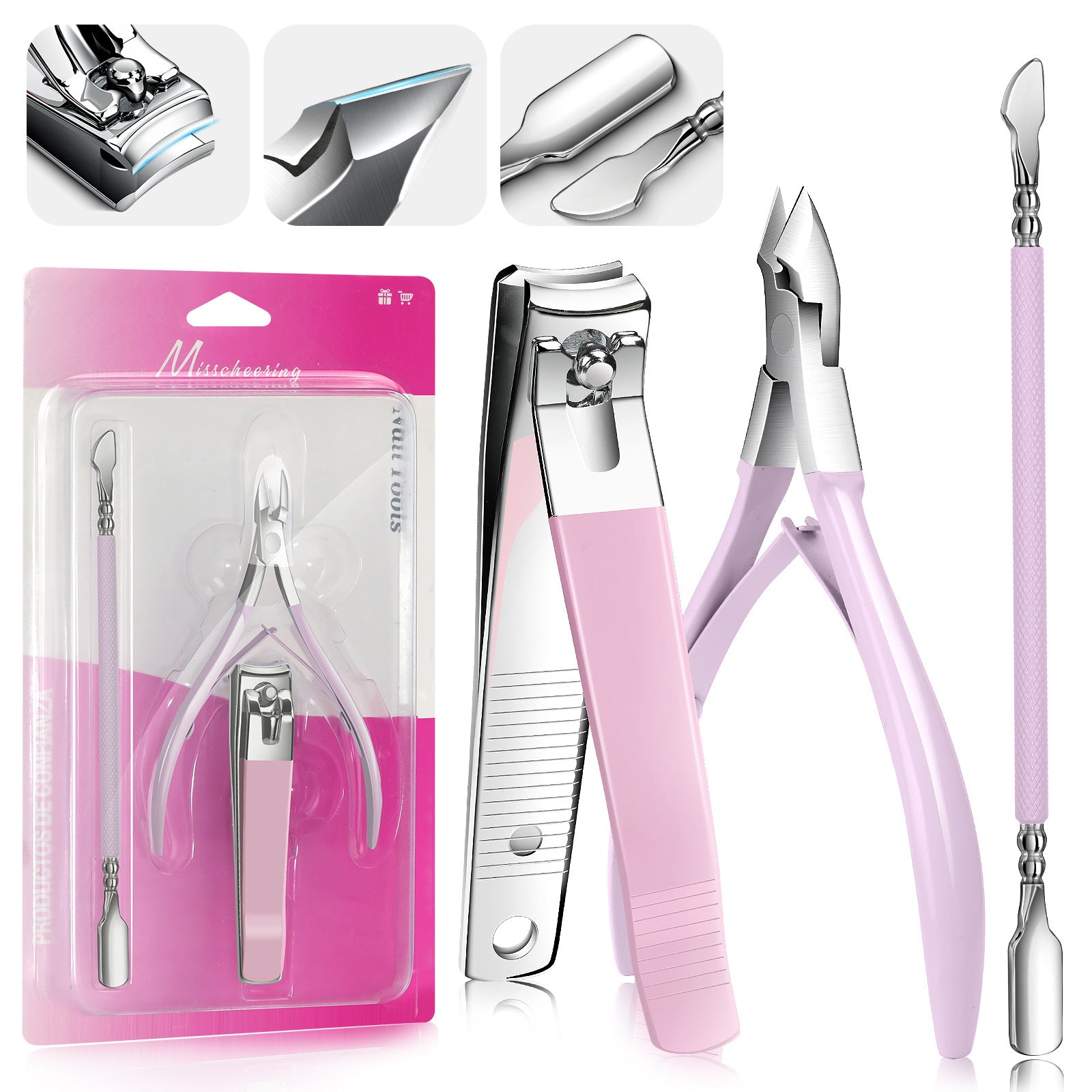 3pcs Nail Set Clippers