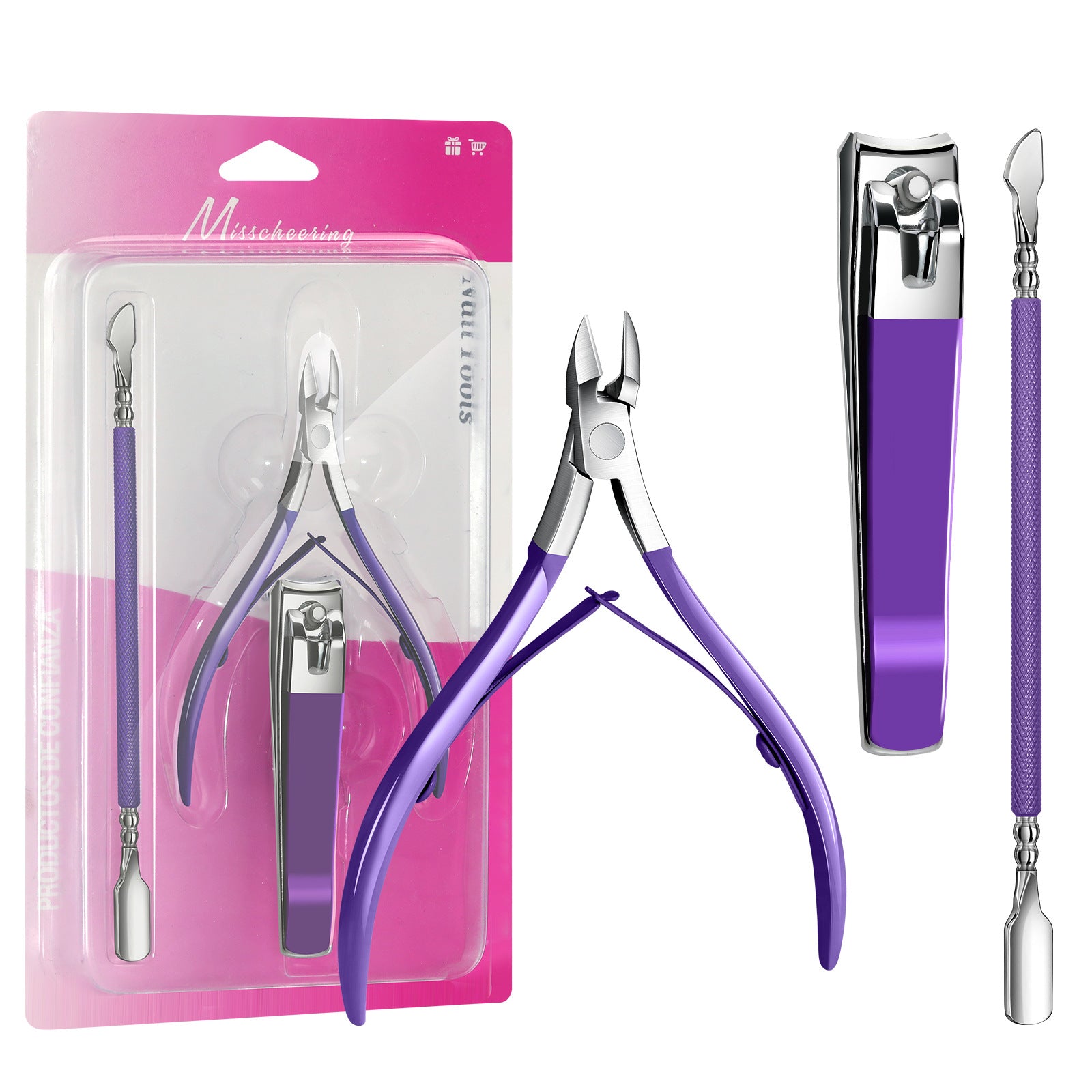 3pcs Nail Set Clippers